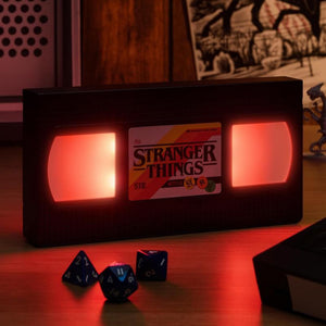 Cassette VHS de la lámpara Stranger Things