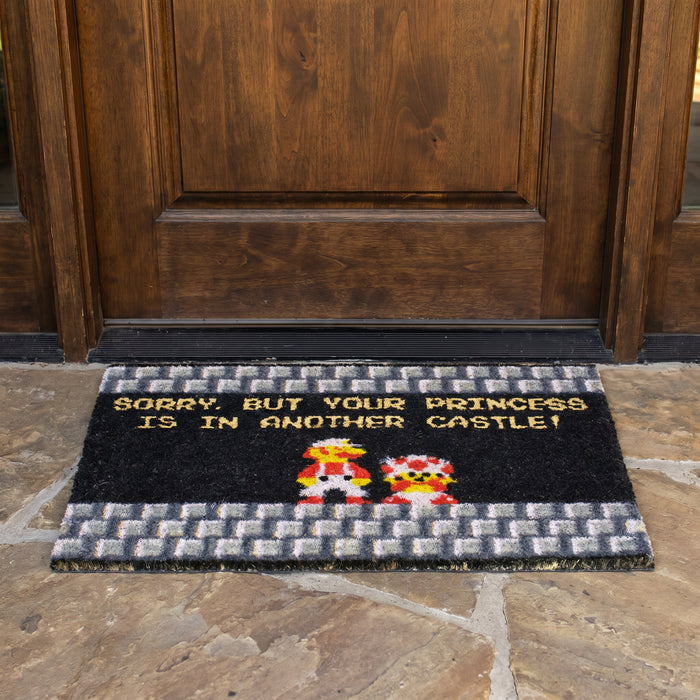 Door mat "Another Castle" - in use