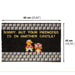 Door mat "Another Castle" - size reference
