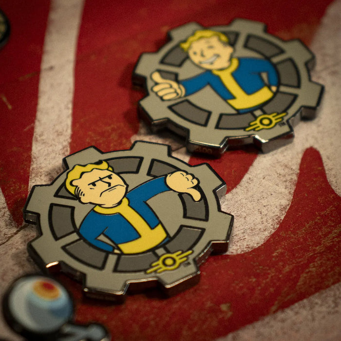 Fallout Flip Münze Vault Boy, limitiert auf 5.000 Stück weltweit