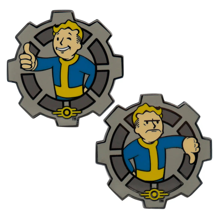 Fallout Flip Münze Vault Boy, limitiert auf 5.000 Stück weltweit