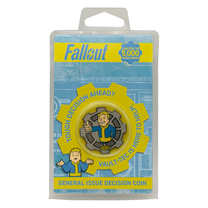 Fallout Flip Münze Vault Boy, limitiert auf 5.000 Stück weltweit