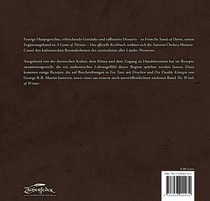 From the Sands of Dorne: Kochbuch zu Game of Thrones