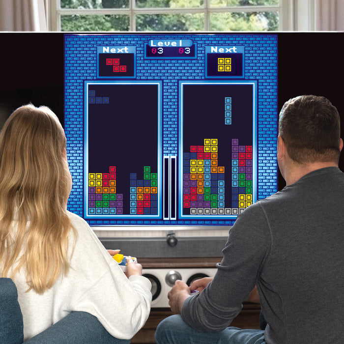 Tetris Duel Plug and Play Console - 2-Player Showdown