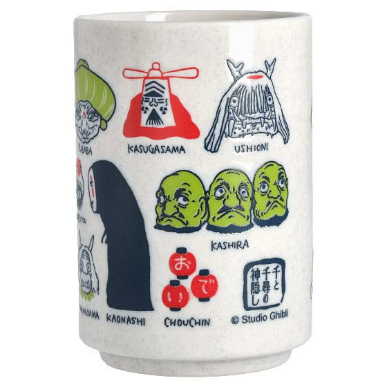 Taza de té japonesa El Viaje de Chihiro Arubaya imagen principal 3