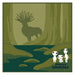 Prinzessin Mononoke Mini-Handtuch Schatten des Waldgottes