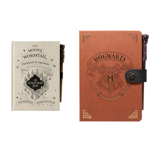 Harry Potter Premium Notebook with Wand Pen: all versions