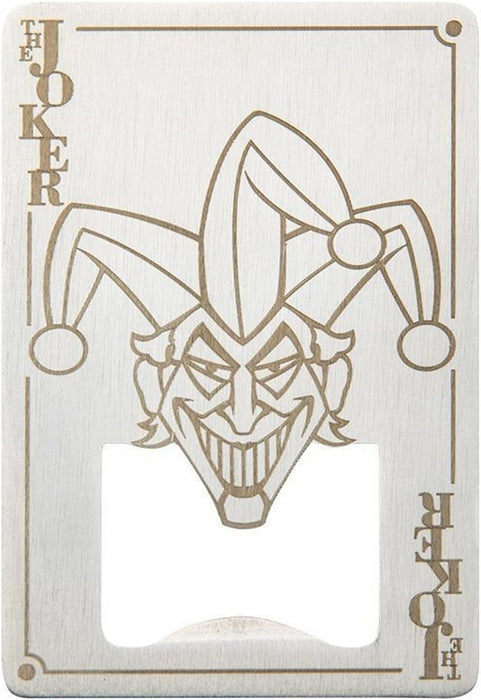 DC Comics Joker Playing Card Bottle Opener
