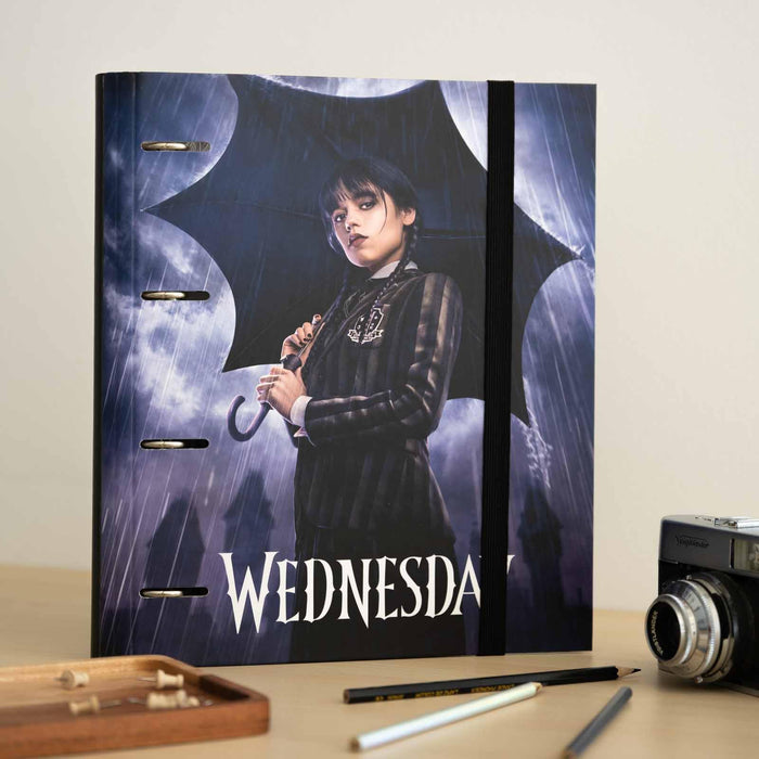Wednesday Addams Ringordner