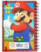 Super Mario Notizbuch mit 3D-Cover