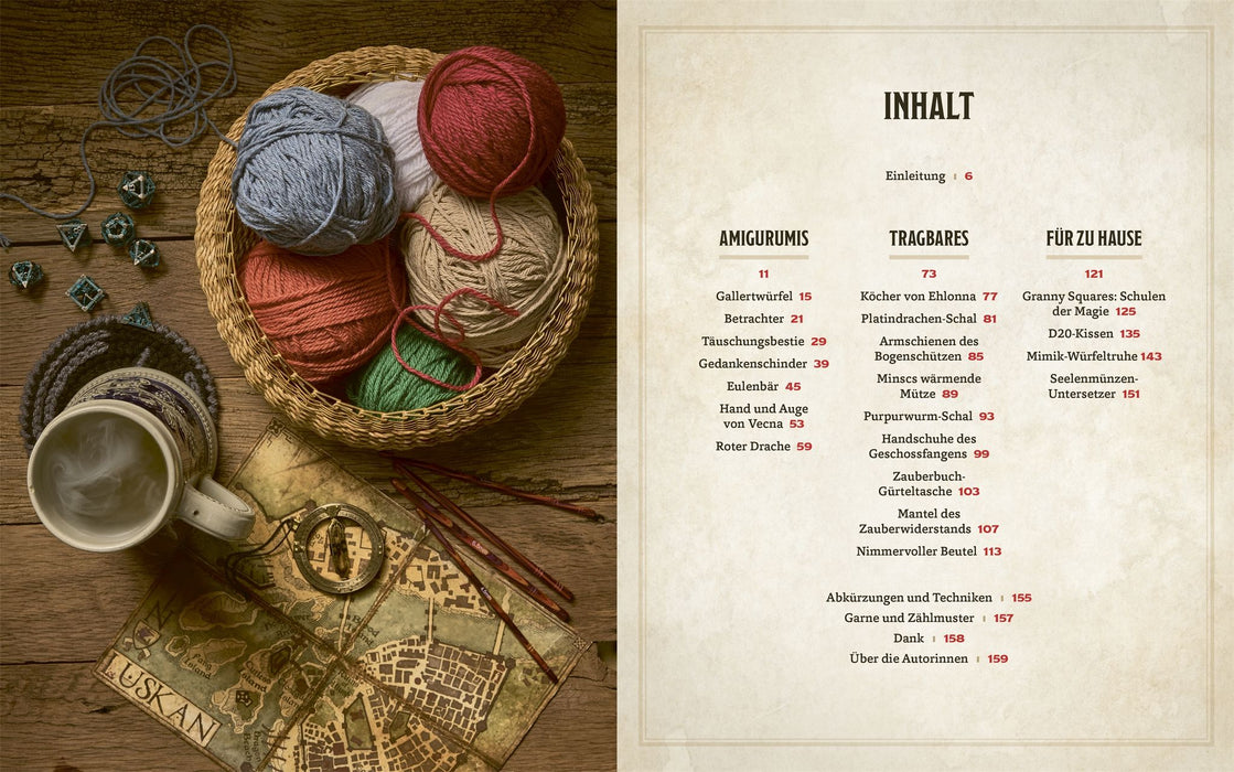 Das offizielle Dungeons & Dragons Häkelbuch: Monster, Magie und Maschen