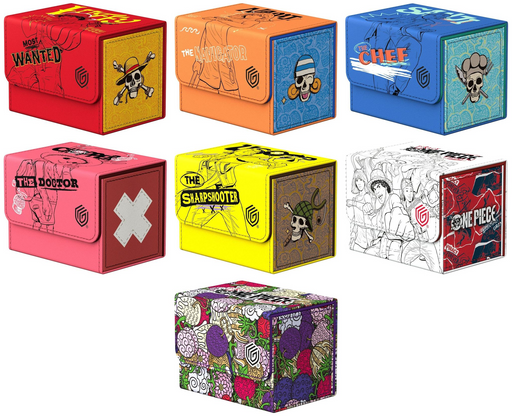 Boîte de deck Ultimate Guard Sidewinder 80+ Xenoskin Netflix One Piece : toutes les variantes