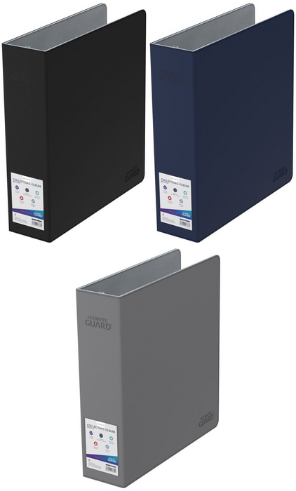 Carpeta de anillas Ultimate Guard Collector's Album Xenoskin Regular en negro, azul y gris: todas las variantes