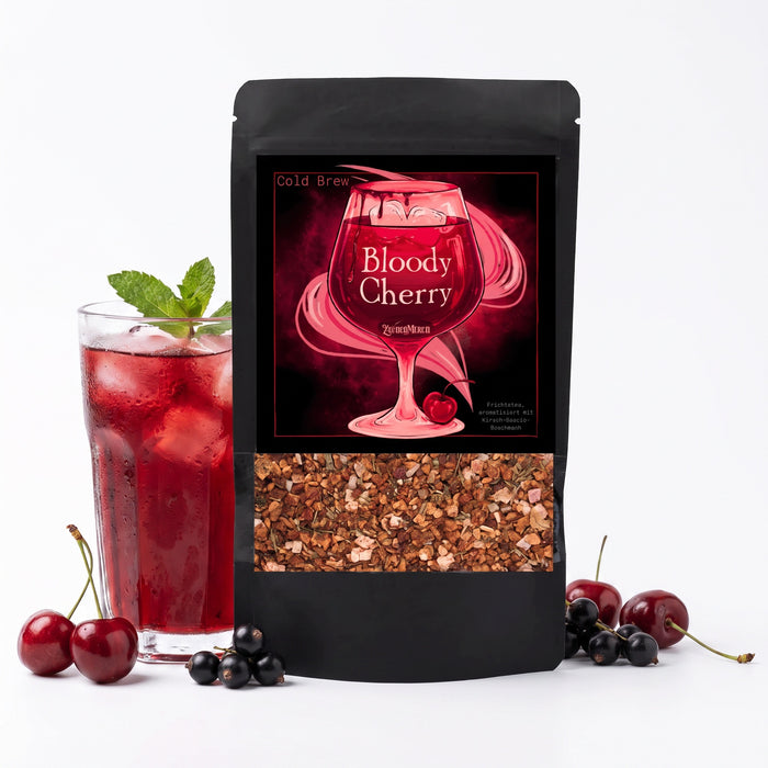 Bloody Cherry Cold Brew Tea - Cherry Cassis Iced Tea 100g
