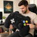 Gamepad Kissen aus Plüsch mit Steuerkreuz und bunten Knöpfen