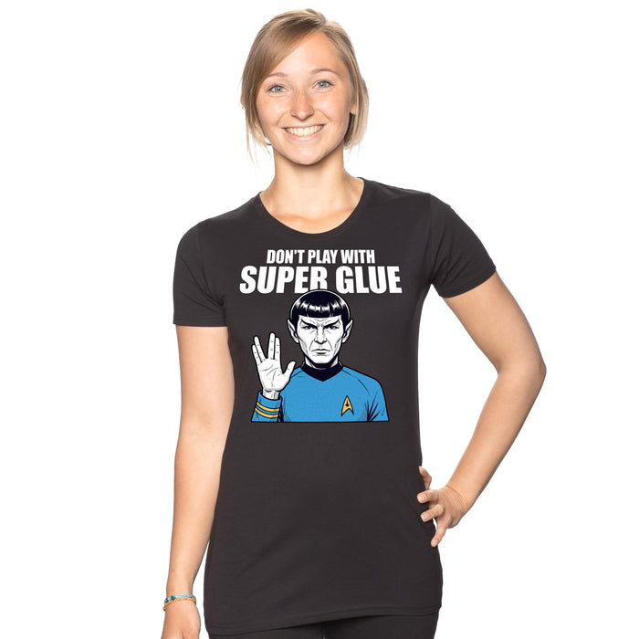 Don't Play With Super Glue - Girlie Vrouw Lara