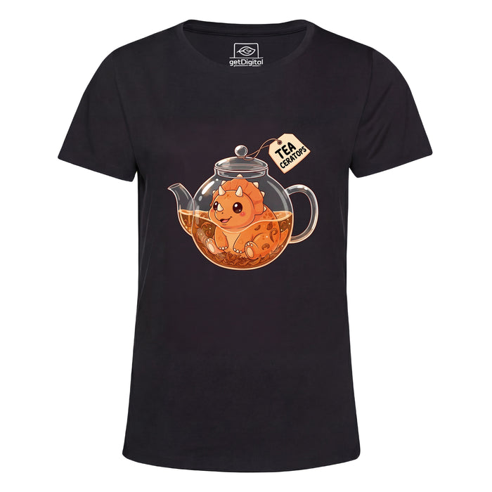 Tea-Ceratops - Vue principale Girlie Noir