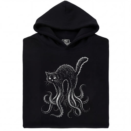 Cathulhu - Hauptansicht Hoodie Schwarz