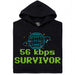 56kbps Survivor - Main view Hoodie Black