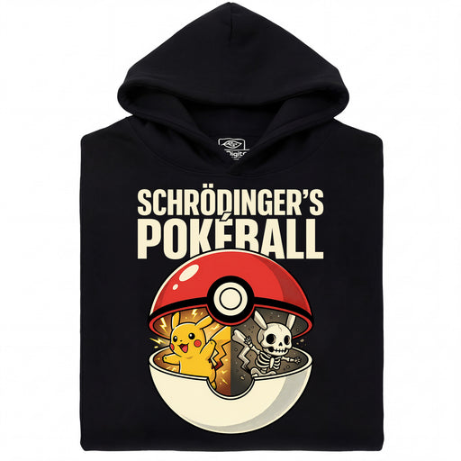 Schrödinger's Ball - Main view Hoodie Black