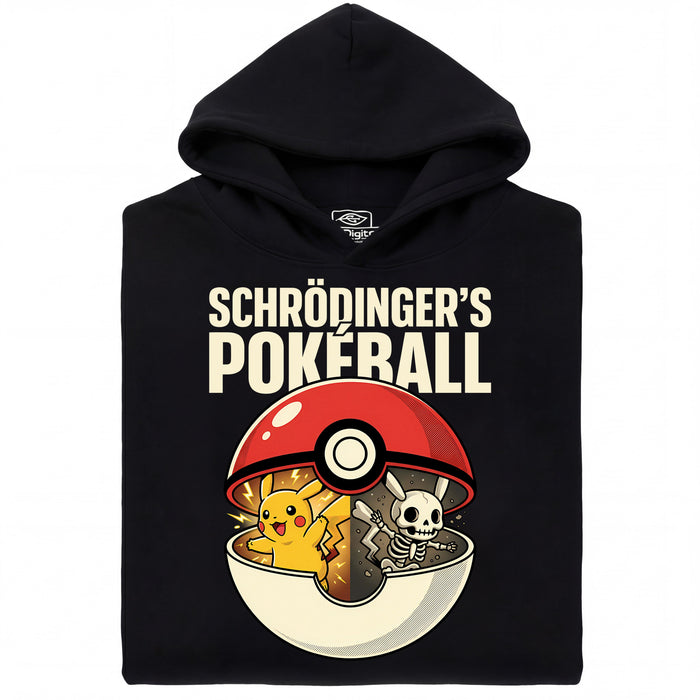 Schrödinger's Ball - Vista principale Felpa Nero