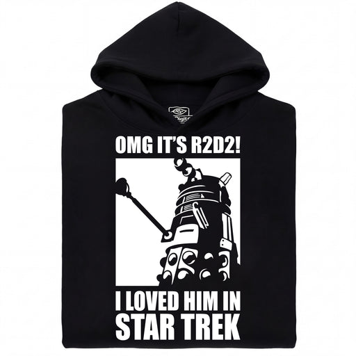 OMG! The Droid you're looking for! - Main View Hoodie Black