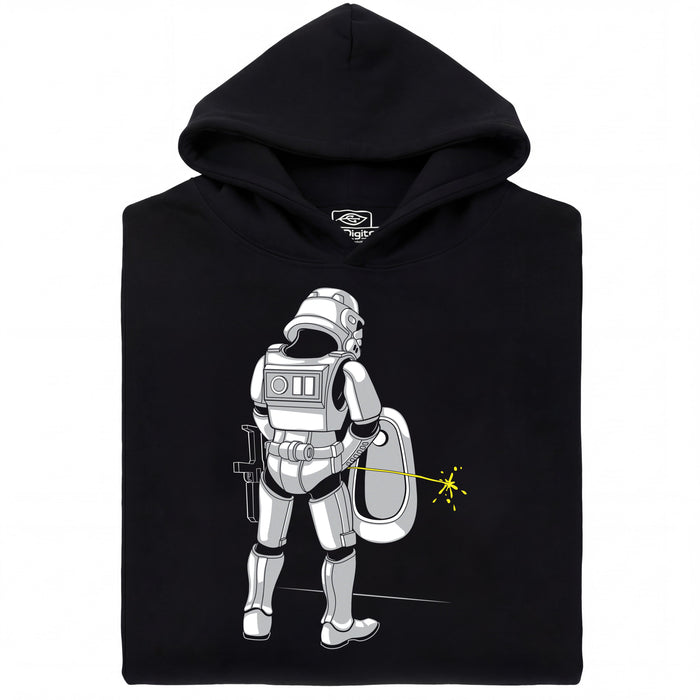 Trooper Aim - Vista principale Felpa Nero