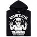 Training with the Master  - Hoofdaanzicht Hoodie Zwart