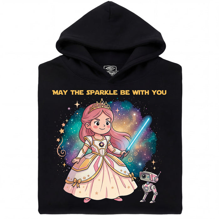 Princess &amp; The Sparkle - Main view Hoodie Black