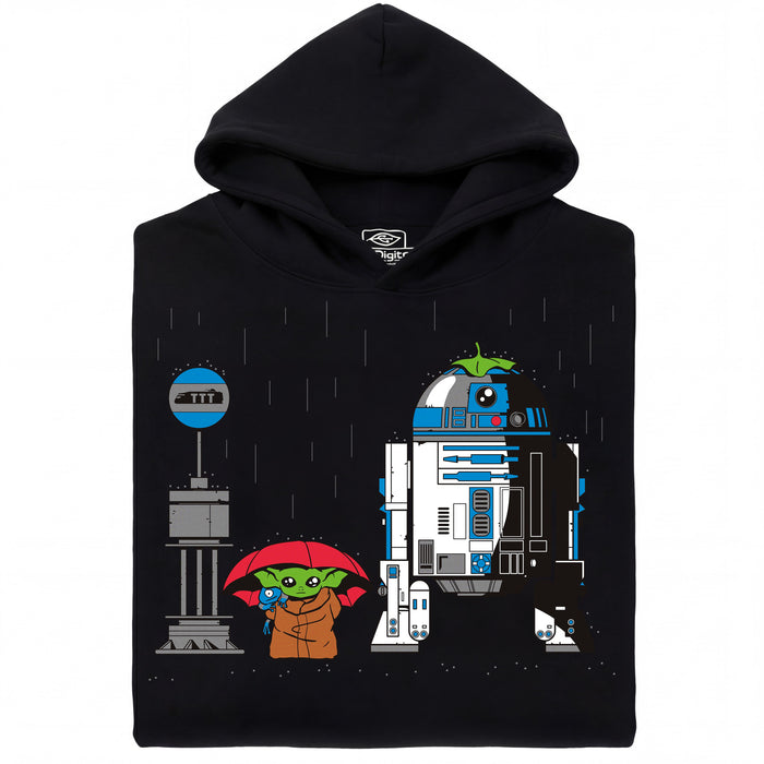 My Neighbour R2D2 - Vue principale Sweat Noir