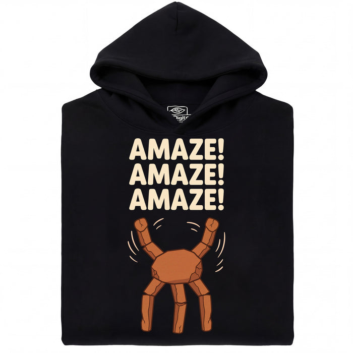 Amaze Amaze Amaze - Vue principale Hoodie Noir