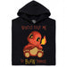 Voices Told Me To Burn Things - Main view Hoodie Black