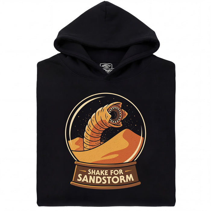 Shake for Sandstorm - Vista principal Sudadera Negro