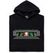 IT vs. Turtles - Vista principal Sudadera Negro