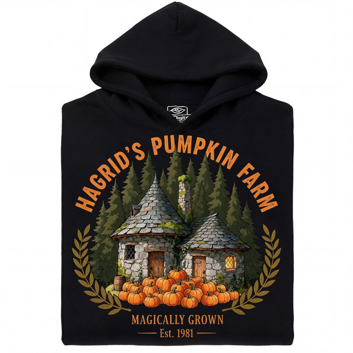 Magical Pumpkin Farm - Vista principale Felpa Nero