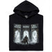 Adult Souls - Vista principal Sudadera con capucha Negro