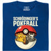 Schrödinger's Ball - Vista principale T-Shirt Blu
