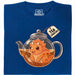 Tea-Ceratops - Vue principale T-Shirt Bleu
