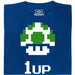 Shroom UP - Vista principal Camiseta Azul