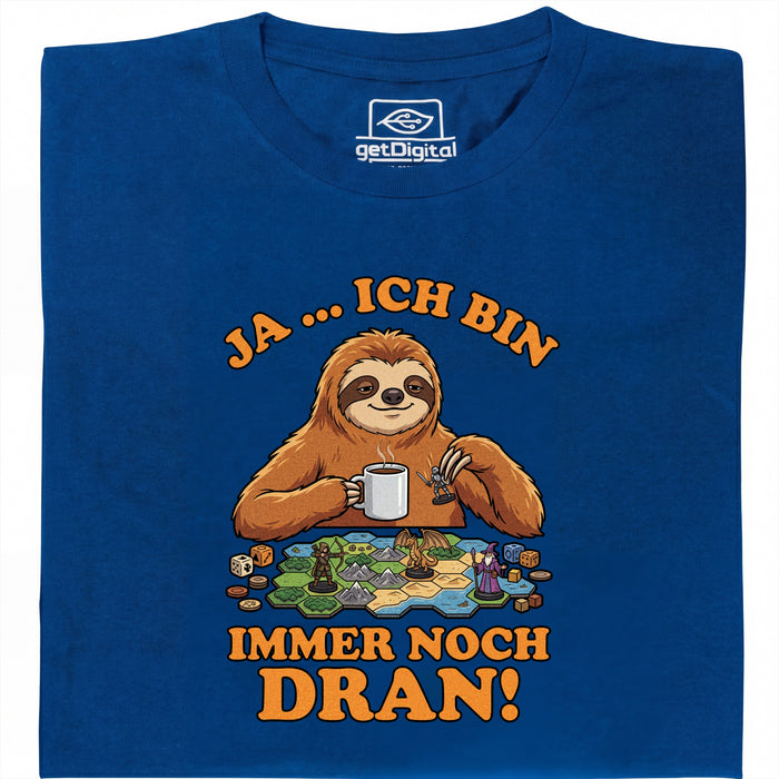 Oui… c'est toujours mon tour! - Vue principale T-Shirt Bleu