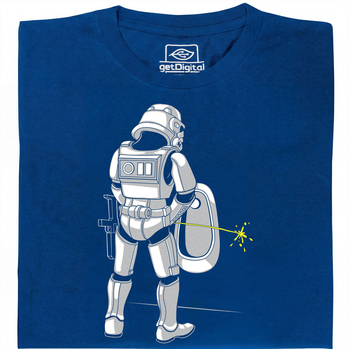 Trooper Aim - Vista principale T-Shirt Blu