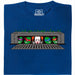 IT vs. Turtles - Vista principal Camiseta Azul