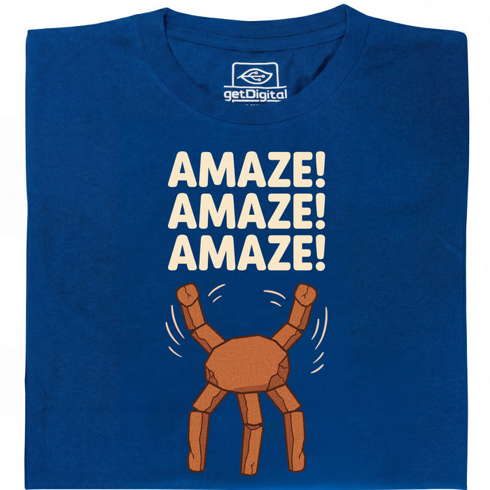 Amaze Amaze Amaze - Vue principale T-Shirt Bleu