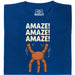 Amaze Amaze Amaze - Vue principale T-Shirt Bleu