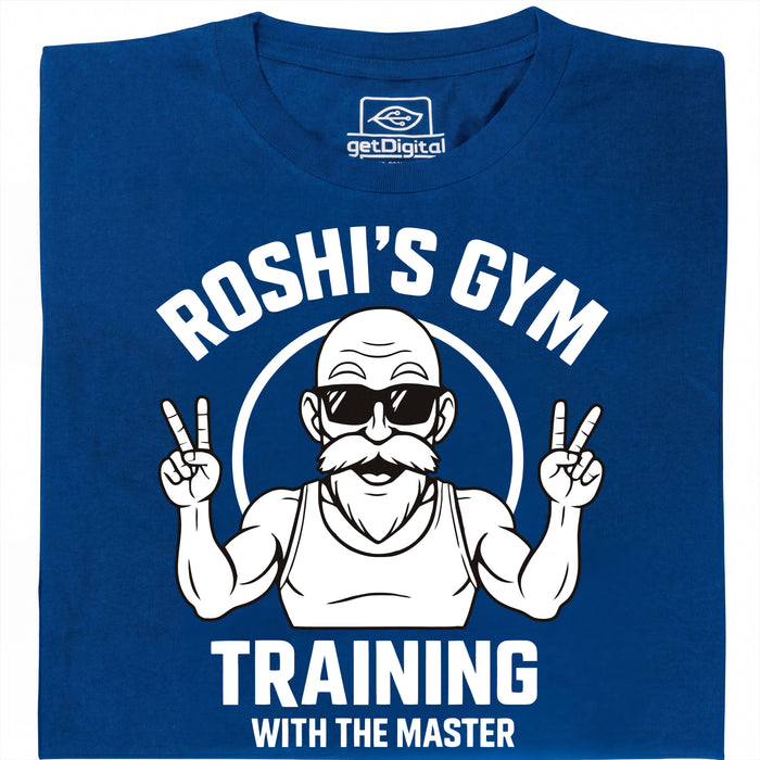 Training with the Master  - Hoofdaanzicht T-Shirt Blauw