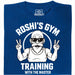 Training with the Master  - Hoofdaanzicht T-Shirt Blauw