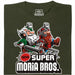 Super Moria Bros - Vista principal Camiseta Verde oscuro