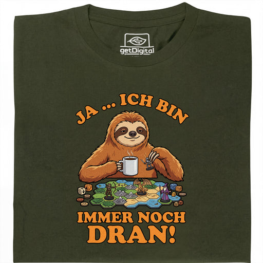 Oui… c'est toujours mon tour! - Vue principale T-Shirt Vert Foncé