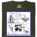 Tutto è Eretico! - Vista Principale T-Shirt Verde Scuro