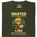 Wanted for Cucco Assault - Vista Principale T-Shirt Verde Scuro
